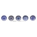 ENSALADERA 11,5 X 3 CM CENEFAS AZUL 5 DEC