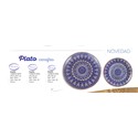 PLATOS CENEFAS AZUL 26 CM