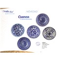 CUENCO CENEFAS AZUL 11 X 11 X 5 CM 5 DEC