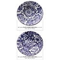 PLATO HONDO GRES AZUL 24 X 5 CM