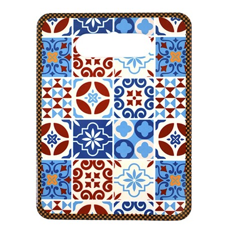 AZULEJO DECORATIVA RECTANGULAR 24 X 18 CM