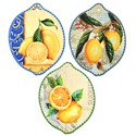 AZULEJO DECORATIVO LIMONES 18 X 23 CM