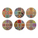 AZULEJO REDONDO BRILLANTE DE 16 X 16 CM SURTIDA