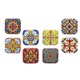 IMANES BRILLANTES CUADRADOS DE 4 X 4 CM SUR