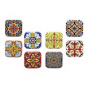 IMANES BRILLANTES CUADRADOS DE 4 X 4 CM SUR