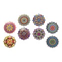 IMANES BRILLANTES ESTRELLA DE 4 X 4 CM SURTIDOS