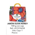 JABON OLIVA HONEY 100 gm CON CAJA