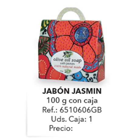 JABON OLIVA JASMINE 100 gm CON CAJA