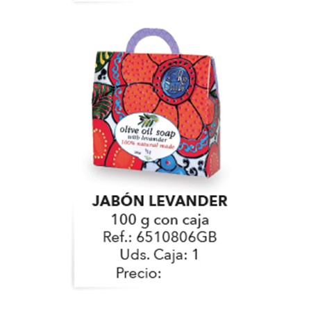 JABON OLIVA LAVENDER 100 gm CON CAJA