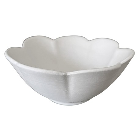 CUENCO MEDIANO TREVOL 14 X 5  CM  BIZCOCHO