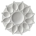 PLATO DE HUEVOS 27 CM  BIZCOCHO