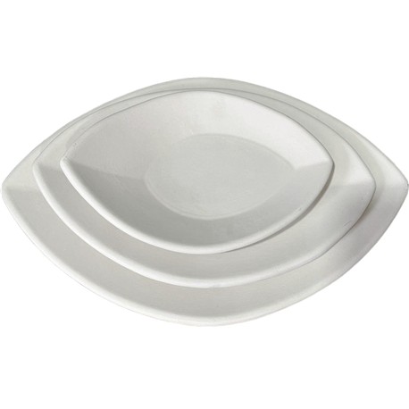 BANDEJA HOJA Nº3 20 CM BIZCOCHO