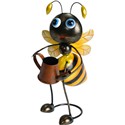 ABEJA CON REGADOR FORJA 13,5 X 10 X 23 CM