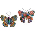 MARIPOSA TRIANGULAR GRANDE FORJA 32,5 X 27 X 9
