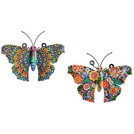 MARIPOSA TRIANGULAR PEQUEÑA FORJA 23 X 17 X 7