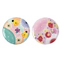PLATO ARTESANAL GRES DECORADO 26 X 26 X 3 CM