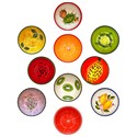  BOWL ENSALADERA 15.5 X 5.5 CM FRUTAS