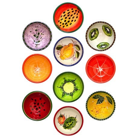 ENSALADERA MINI 12 cm FRUTAS