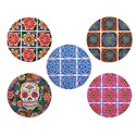 AZULEJO RED. MULTIC. DECORATIVO SURT 10CM