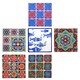 AZULEJO CUAD. DECORATIVO 11X11CM