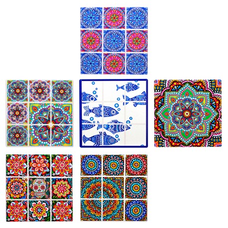 AZULEJO CUAD. DECORATIVO 11X11CM