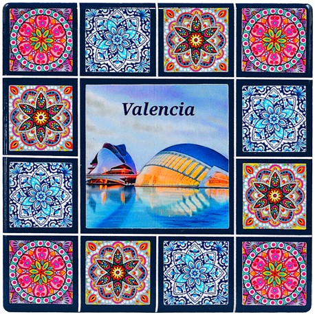 AZULEJO CUAD. VALENCIA 11X11CM