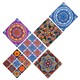 AZULEJO CUAD. LISO DECORATIVO 16CM