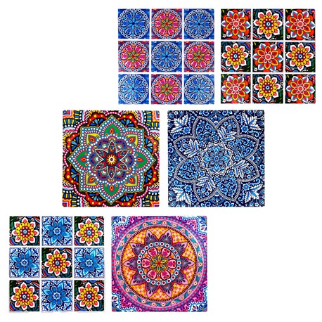 AZULEJO CUAD. DECORATIVO 20X20CM