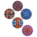 AZULEJO SALVAMANTEL REDONDO DECORATIVO 18X18CM