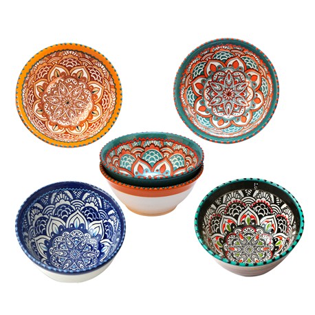  BOWL DESAYUNO NUEVO 16.5 X 7.5 CM GAZANIA PASTEL