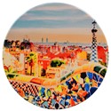AZULEJO RED. BARCELONA PARQUE GUELL 10CM