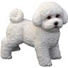 PERRO BLANCO RESINA 23X 12,2 X 21 CM CM