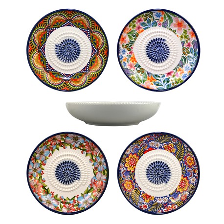 ENSALADERA RASCAAJOS 14 X 3.5 CM 4 DISEÑOS