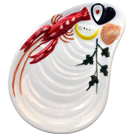 BANDEJA MEJILLON MARISCO PEQUEÑA 18 CM