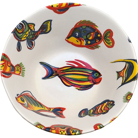 BOWL PECES COLORES 16 CM