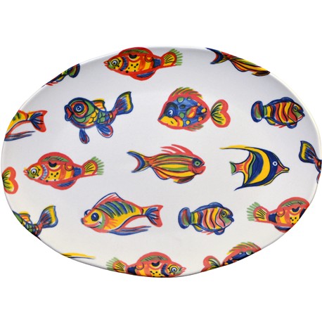 BANDEJA PECES COLORES 33 CM