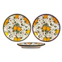PLATO LLANO Nº 2 26 CM LIMONES