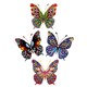 MARIPOSA FORJA SURTIDA 22,5X20X7 CM PARA COLGAR