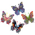 MARIPOSA FORJA SURTIDA 16X15 CM PARA COLGAR