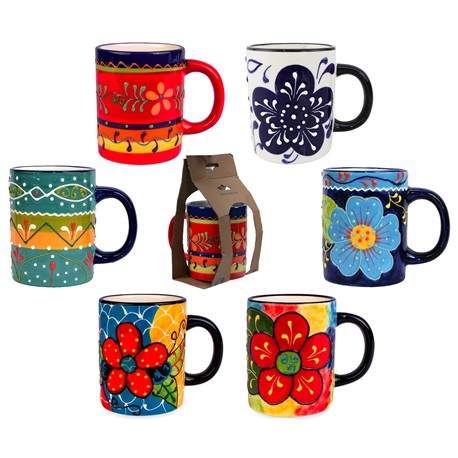 VASO PEQUEÑO MUG SURTIDO 6x5cm