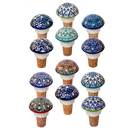 TAPONES DE VINO OVALADOS GAZANIA