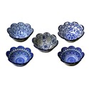CUENCO TREBOL CENEFAS AZUL 15 X 6,5 CM 5