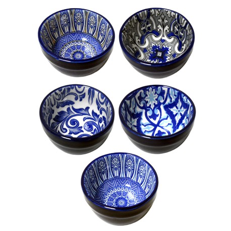 CUENCO MINI CENEFAS AZUL 7X 3,5 CM 5
