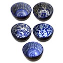 CUENCO MINI CENEFAS AZUL 7X 3,5 CM 5