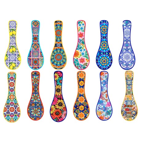 CUCHARAS CON RELIEVE SURTIDAS