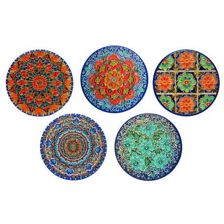 AZULEJO RED. MULTIC. DECORATIVO SURT 10CM