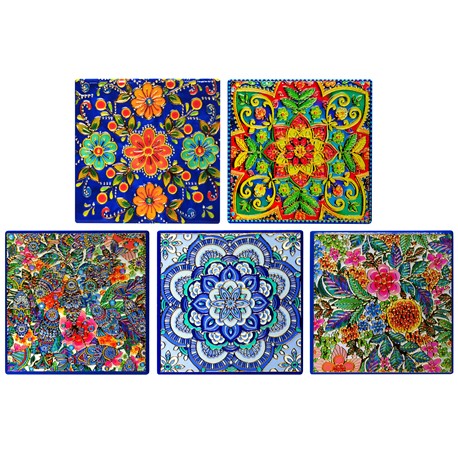 AZULEJO CUAD. DECORATIVO 11X11CM