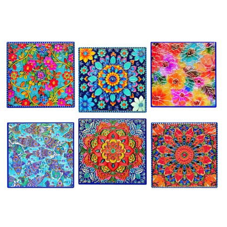 AZULEJO CUAD. LISO DECORATIVO 16x16 CM