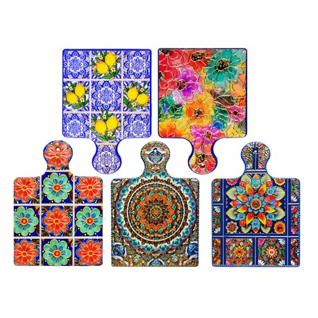 AZULEJO MULTICOLOR DECORATIVO 17 X 24 CM