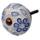 TIRADOR CERAMICA CON RELIEVE CAJA 4 PIEZAS